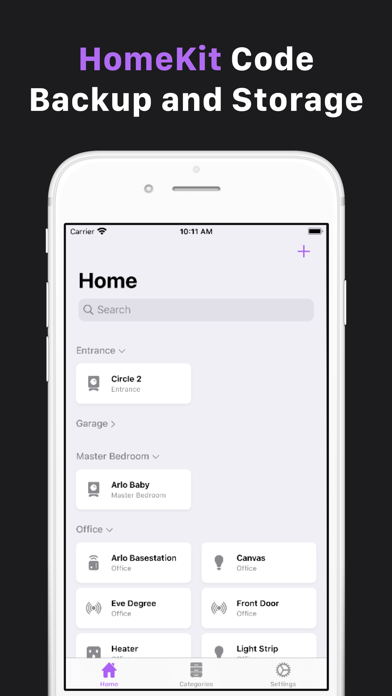 Screenshot #1 pour HomePass for HomeKit & Matter