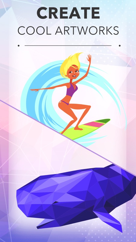 Hey Poly - 3D Art Puzzle Game screenshot 2