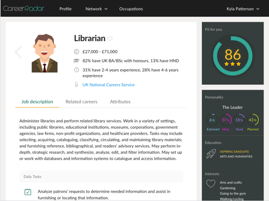 Screenshot #5 pour Career Radar