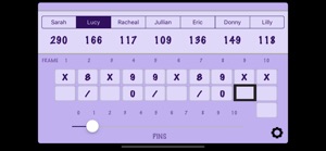 Bowling Score Calculator screenshot #1 for iPhone