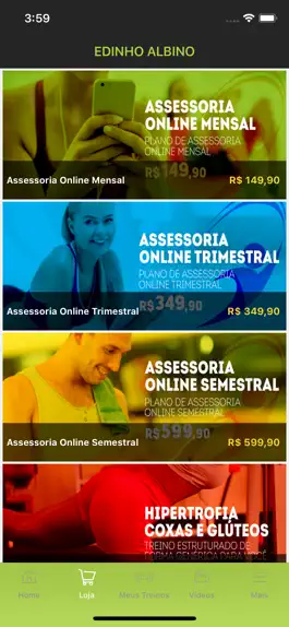 Game screenshot Edinho Albino apk