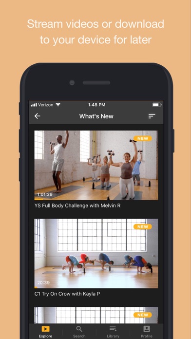 CorePower Yoga On Demand Screenshot