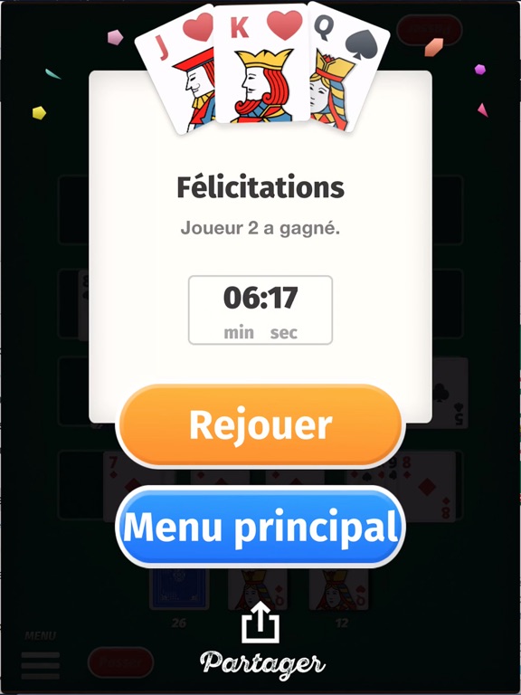 Screenshot #6 pour La Crapette - jeu de carte