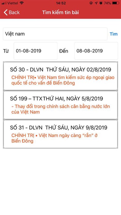 Tin Tham Khảo iPhone screenshot 8 - News app