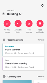 Interact Workspace screenshot