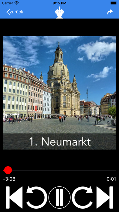 Screenshot #3 pour Audioguide Dresden Altstadt