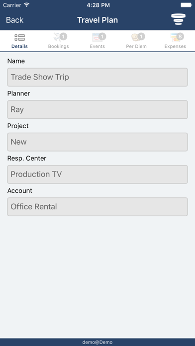VimBiz Screenshot