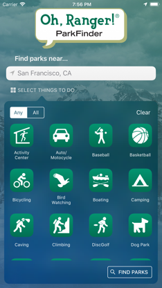 Oh, Ranger! ParkFinder™ screenshot 2