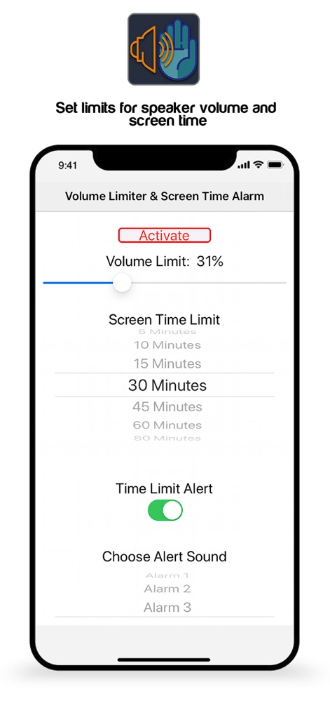 Volume Limit - Utilities App | MWM