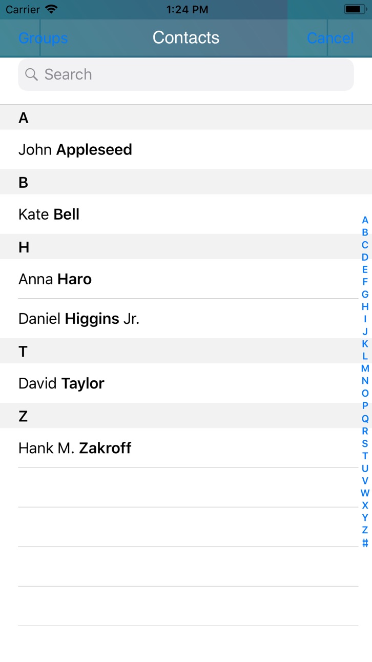 iPhone screenshot