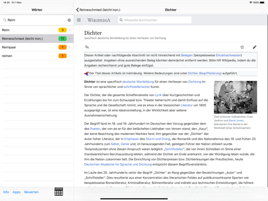 Synonyme pur iPad screenshot
