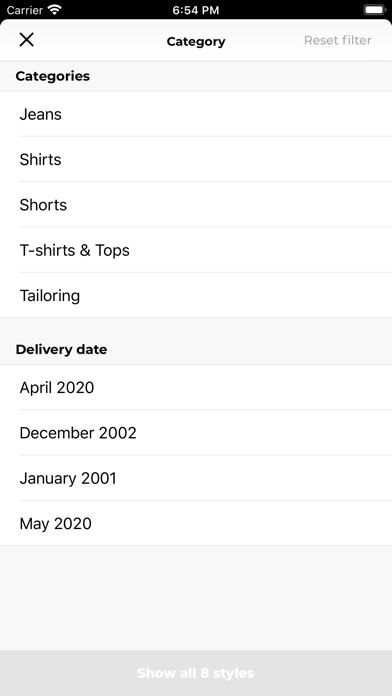 App screenshot