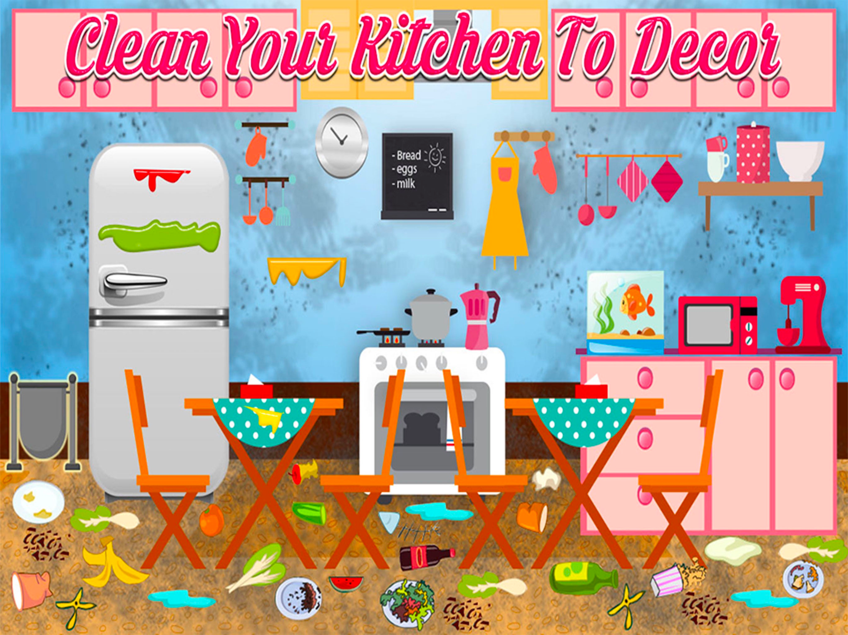 Girl Messy Home Clean Up Games screenshot 10