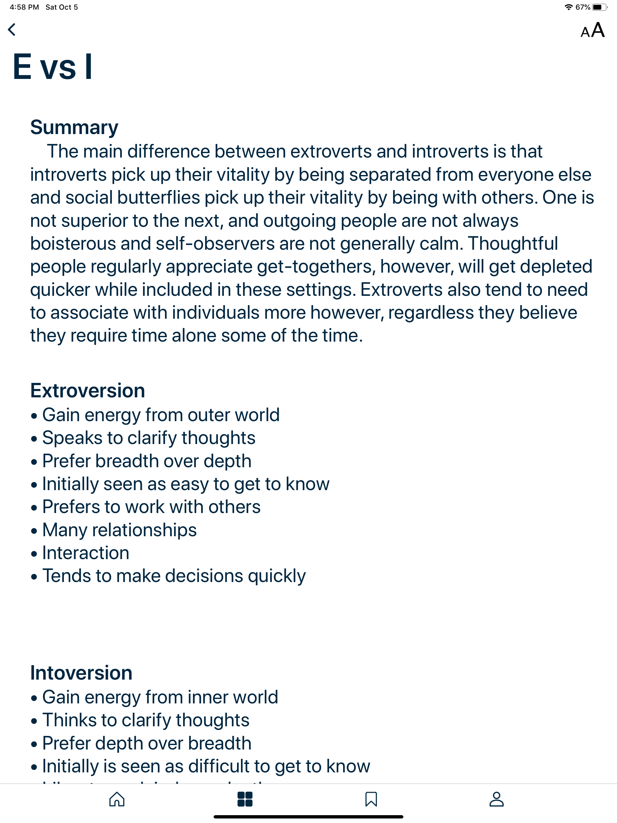 The Personality Types screenshot 9