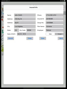 Family Medical History HD screenshot #6 for iPad