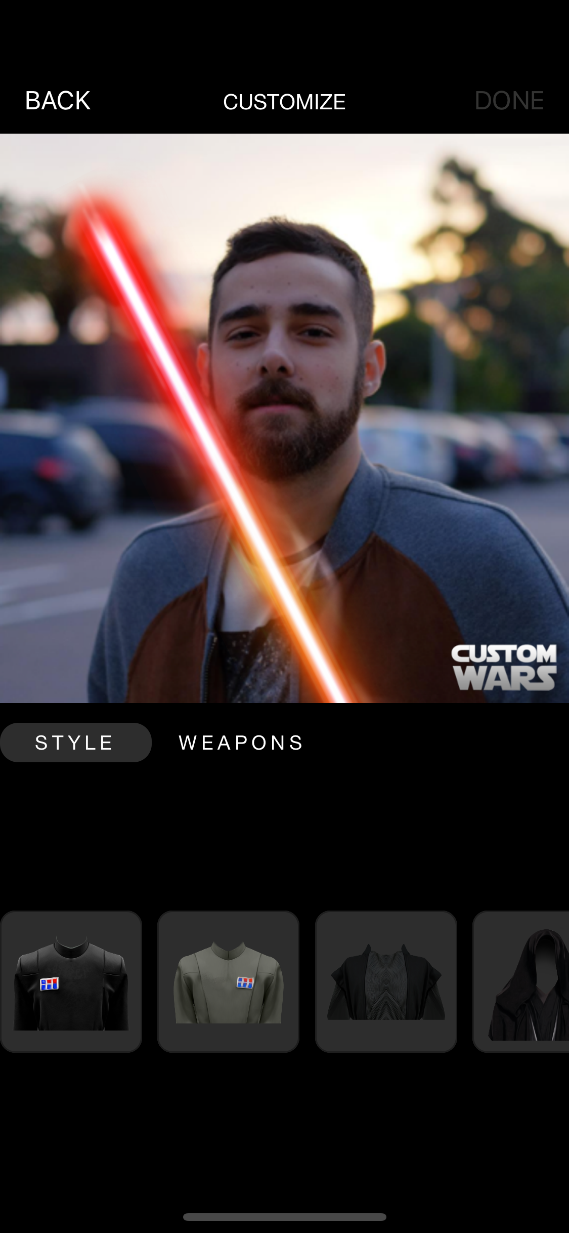 Custom Wars - Be a jedi star screenshot 3