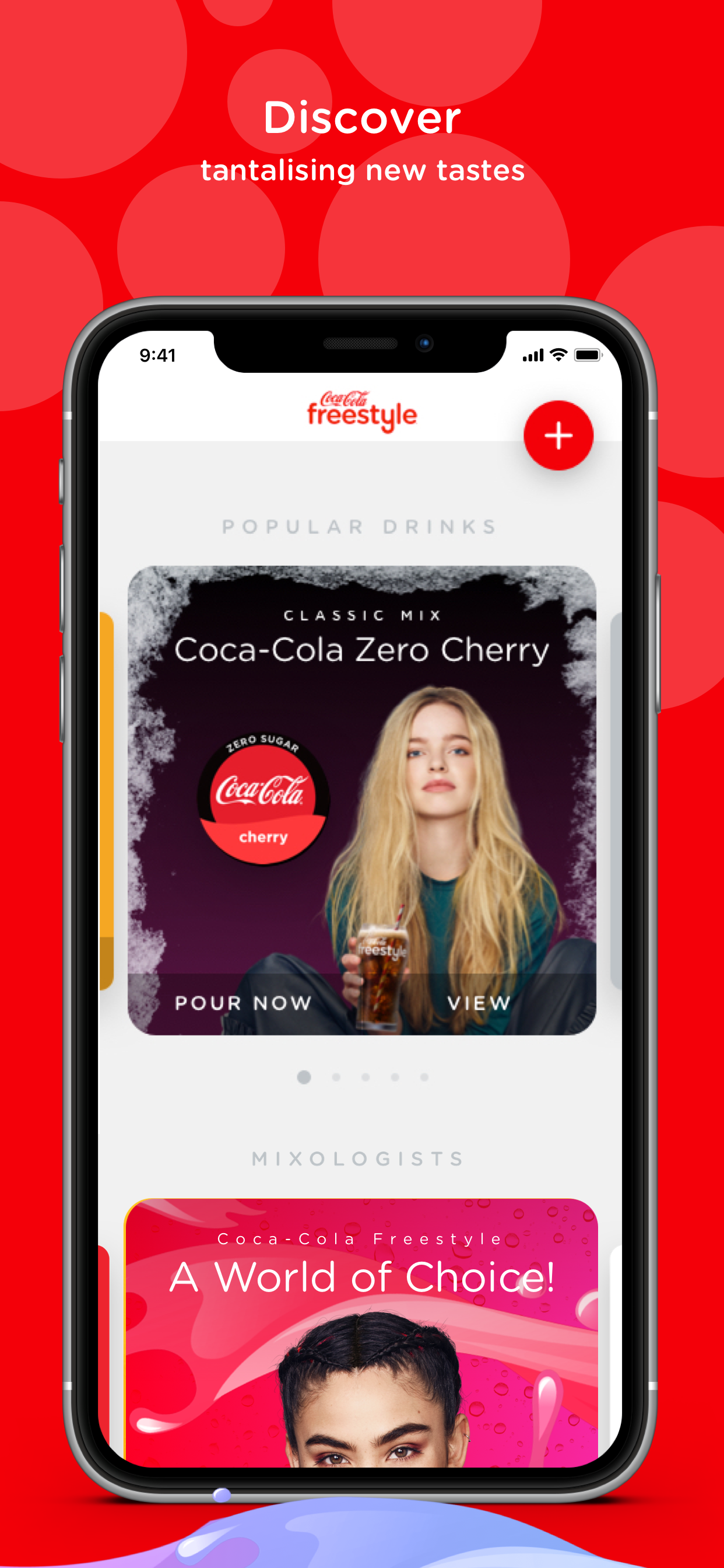 Coca-Cola Freestyle App