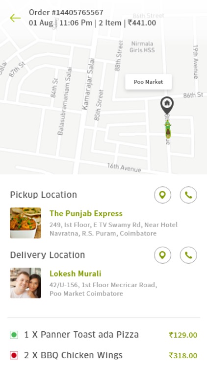 Tasty Delivery Driver