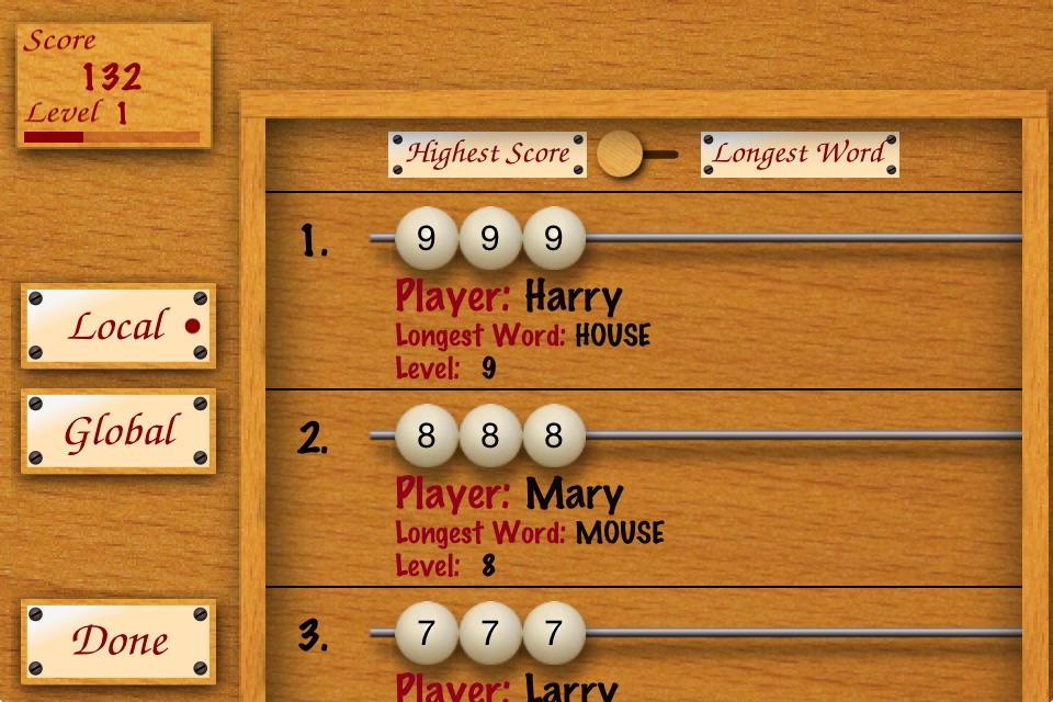 Word Abacus screenshot 2