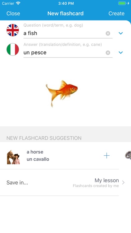Learn Italian: Voc App Lessons screenshot-3