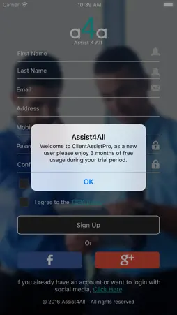 Assist4All screenshot 1