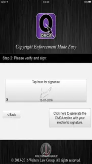 quickdmca iphone screenshot 4