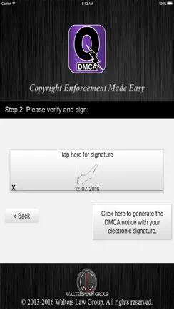 QuickDMCA iPhone image 4