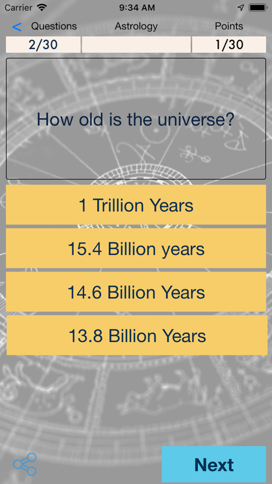 #7. Quiz Trivia for Everyone (iOS) Podle: Duo Pisceses, Inc.