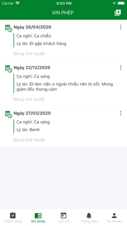 bWork - Ứng dụng chấm công