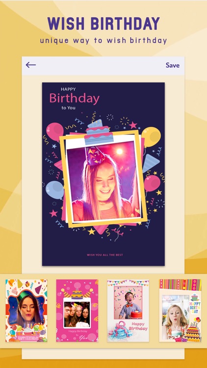 Birthday Photo Frames Editor