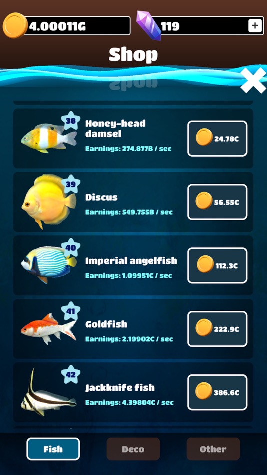 #4. Fish Farm Merge (iOS) 由: bitbros Inc.