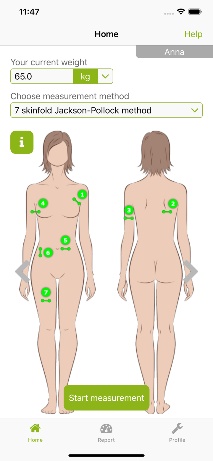eaglefit® Caliper screenshot 1