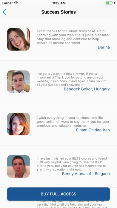 Academic IELTS Help Screenshot