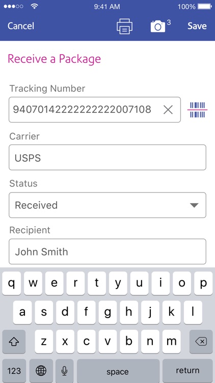 SendSuite® Tracking Online