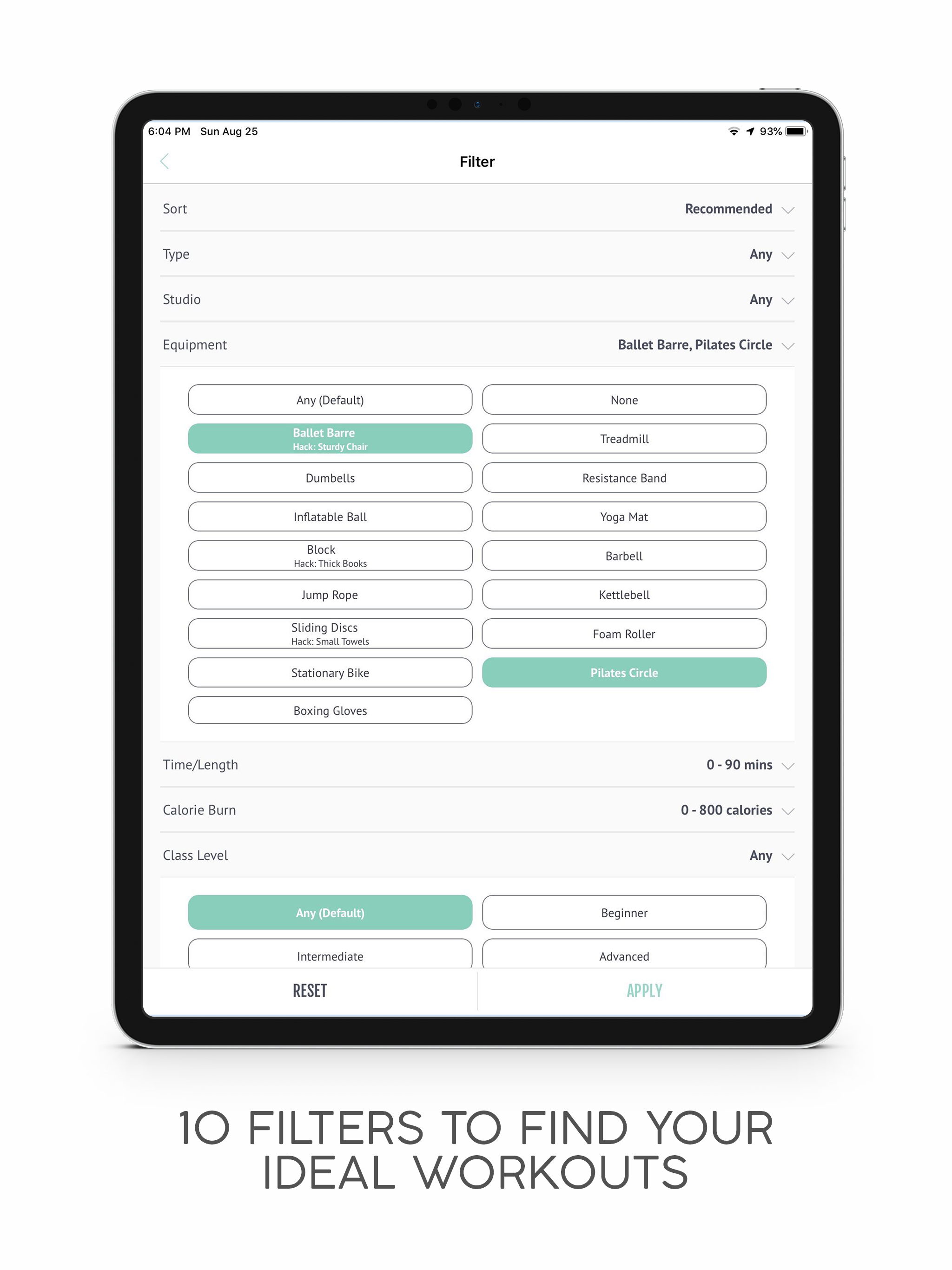 JETSWEAT: #1 Studio Class App screenshot 15