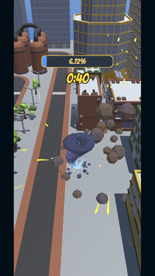 #3. Tornado.io! - The Game 3D (iOS) 由: Joao Milone