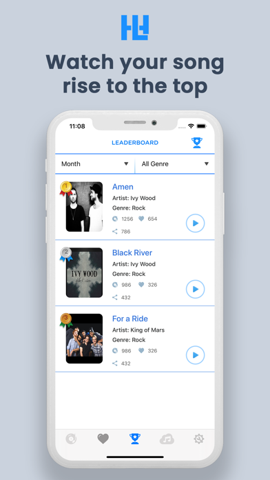 Screenshot #3 pour Headline - Music