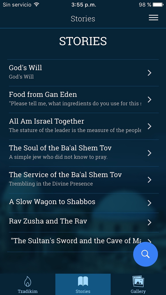 #3. Tzadikim (iOS) Bởi: Zion Nefesh