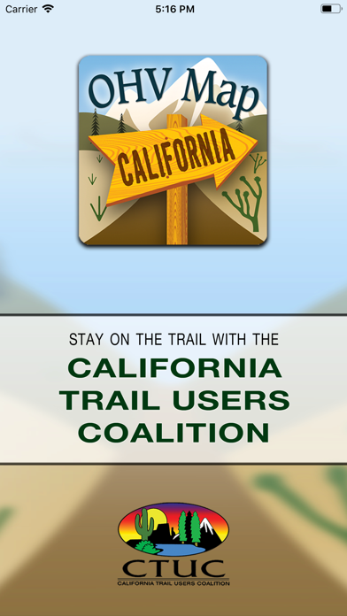 OHV Trail Map California Screenshot