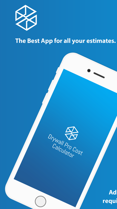 DryWall Pro cost Calculator iPhone screenshot