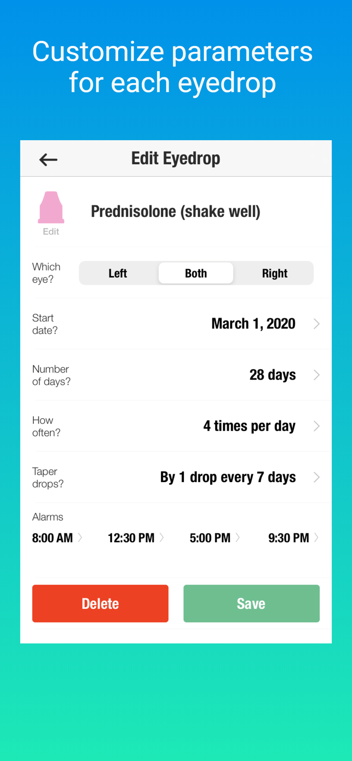 EyeDropAlarm screenshot 6