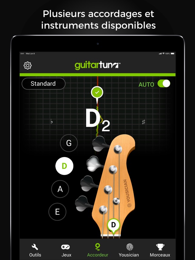 GuitarTuna : Accordeur Guitare dans l'App Store