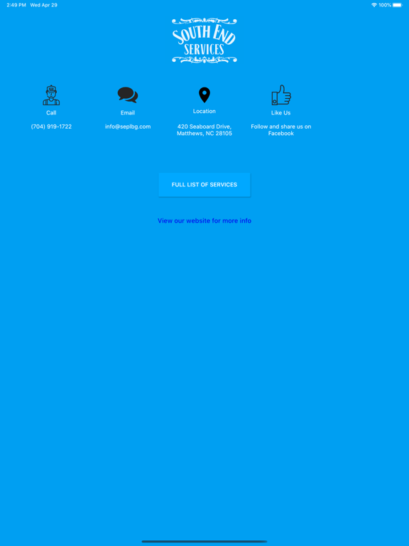 Screenshot #4 pour South End Services