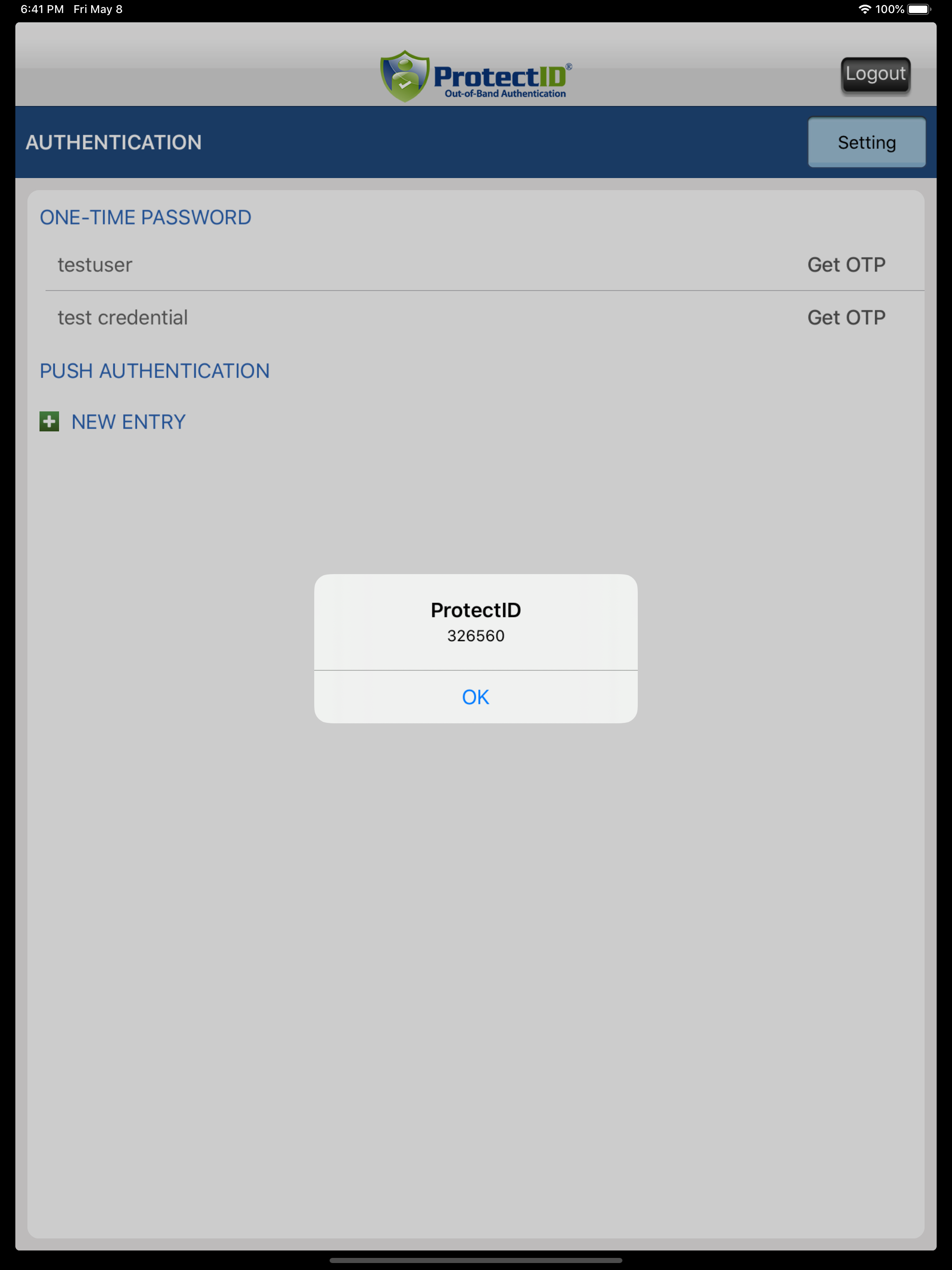 ProtectID® Authenticator
