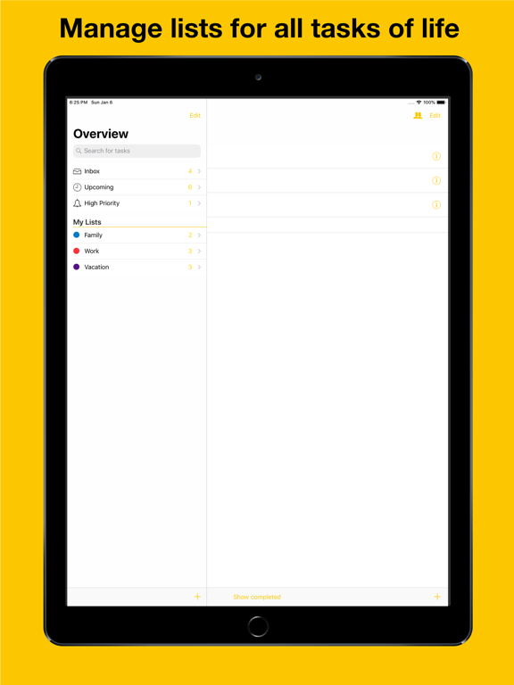 Screenshot #6 pour ListMo