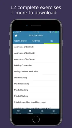 Mindfulness Coach iPhone image 4