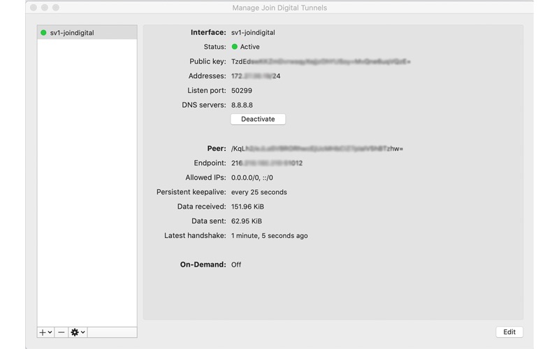 Screenshot #1 pour Join VPN