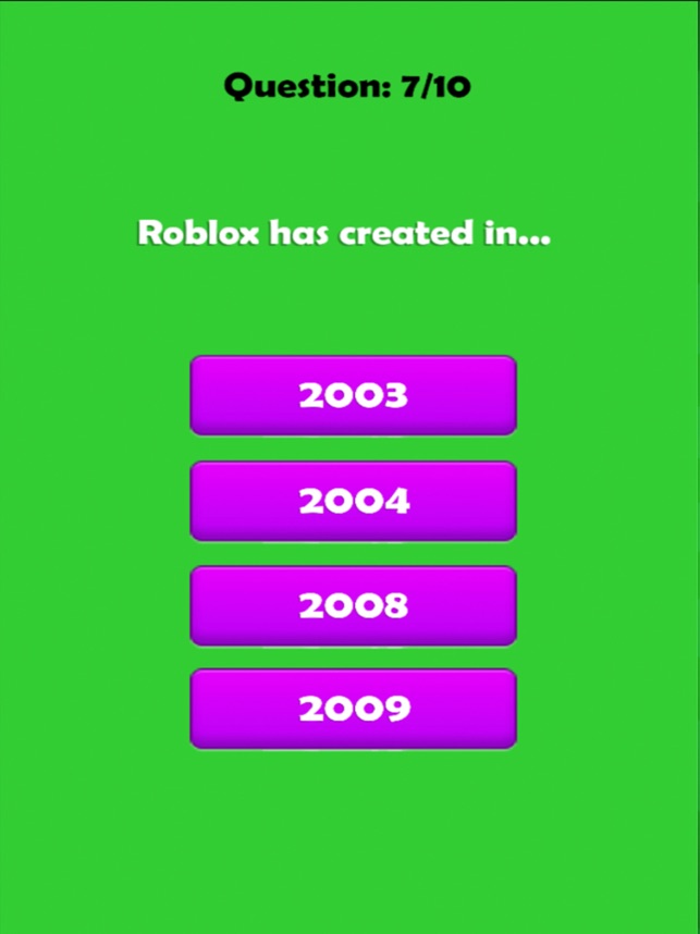 Robux For Roblox Trivia On The App Store - 