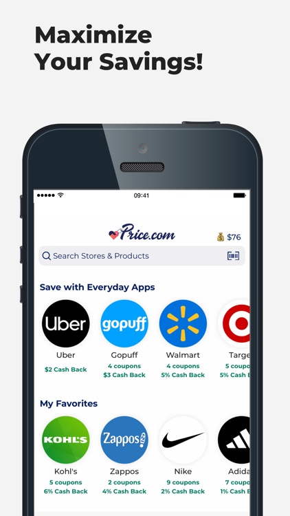 Price.com: Cash Back & Coupons