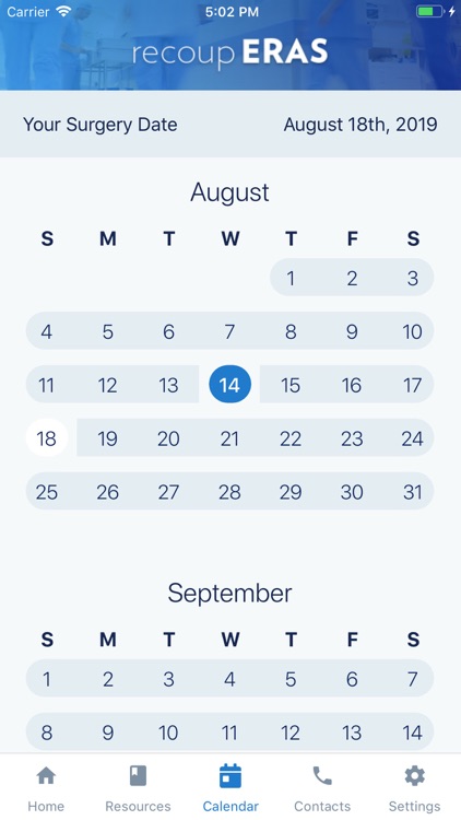 recoupERAS Urology screenshot-6